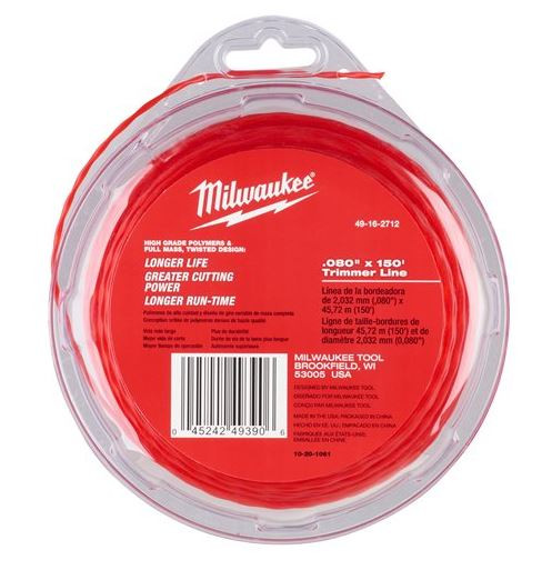 Milwaukee® Schneidfaden 2,0 oder 2,4 mm