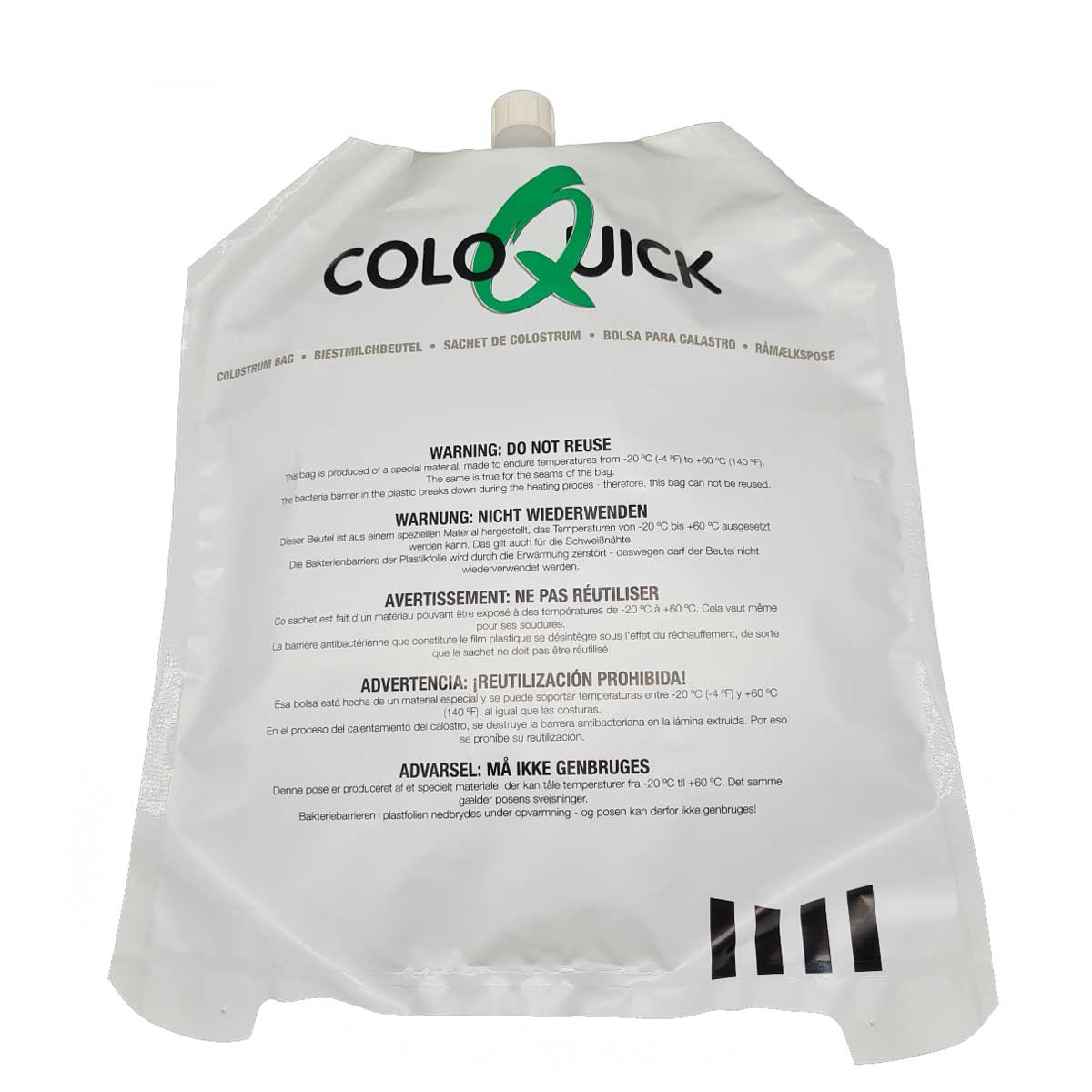 ColoQuick Biestmilchbeutel 4 Liter für Holm&Laue, Kälberhaltung + Zubehör, Stallausrüstung, Hof + Landtechnik