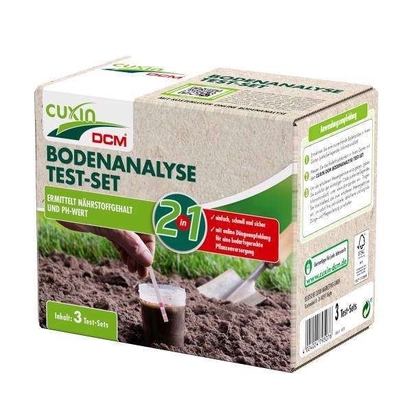 Bodenanalyse Test-Set mit App-Unterstützung – Cuxin DCM